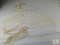 Large Lot of Pearl colored Necklaces - Various Lengths & Sizes