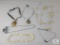 Lot (4) Costume Necklaces Various Lengths