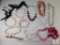 Lot of Necklaces - Includes Shells, Beads, fabrics, etc