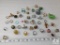 Lot of 35+ Fashion Rings - Various Styles and Sizes
