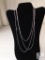 Lot (3) 925 Sterling Silver Box Necklaces 1.4mm 12 gram 20