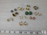 Assorted Fashion Earrings for Pierced Ears - Hoops, Cameo, and more