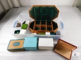 Large lot of Empty Jewelry Boxes includes a Tiffany & Co