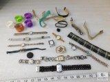 Lot of Ladies Wrist Watches & Bands