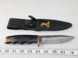 Elk Ridge Fixed Stainless Steel Blade Knife with Nylon Sheath