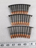 30 Rounds 7.62x39 123 Grain FMJ on Stripper Clips (3 clips of 10 rounds each)
