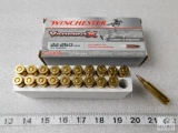 20 Rounds Winchester 22-250 REM Ammo 55 Grain Pointed Soft Point