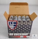 25 rounds Fiocchi Buckshot .12 gauge 2 3/4