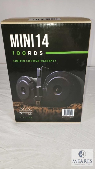 New Mini-14 Drum Magazine 100 Round Capacity 5.56 Caliber
