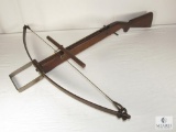 Vintage Crossbow - Wood Stock and Metal Limbs