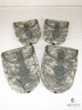 Lot of 4 Military Digital Camo Molle II Entrenching Tool Pouch Assembly