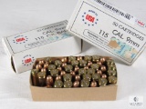 100 Rounds Made in USA 9mm Ammo 115 Grain