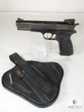 Browning Belgium Hi Power 9mm Luger Semi-Auto Pistol with Holster