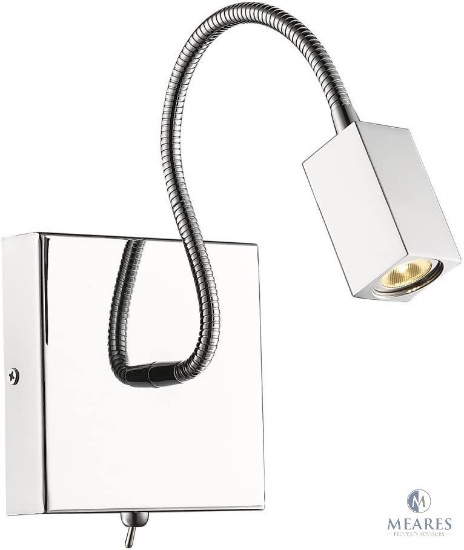 STAINLESS STEEL WALL MOUNTED LIGHTS - SET OF 3