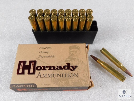 20 Rounds 150 Grain SP Hornady Custom Ammo