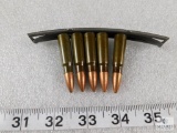 5 Rounds of Ammo on Stripper Clip