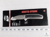 New M&P Sear Assisted Opening Folder Knife with Belt Clip