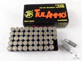 50 Rounds TulAmmo 9mm Luger Ammo 115 Grain FMJ