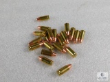 20 Rounds 9mm 123 Grain Hollow Point Ammo