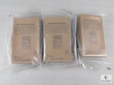 Lot of 3 MRE's Ameriqual Foods Packs