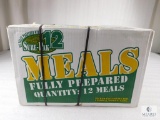Case of 12 Fully Prepared Sure-Pak Meals MRE's