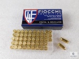 50 Rounds Fiocchi .380 Auto 95 Grain FMJ 960 FPS Ammo