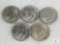 Lot (5) Eisenhower Dollars (1 is Bicentennial)