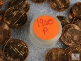 Roll 1965-P Lincoln Cents UNC