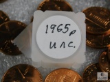 Roll 1965-P Lincoln Cents