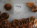 Roll 1960-P Lincoln Cents