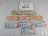 Lot of Bank of Jamaica & Canada Notes