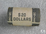 UNC Roll $20 - Susan B. Anthony Dollars