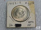 1953-S Washington Carver Commemorative Half Dollar
