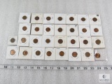 Lot assorted 1940's Lincoln Cents