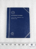 Incomplete Jefferson Nickel Book - starting 1962