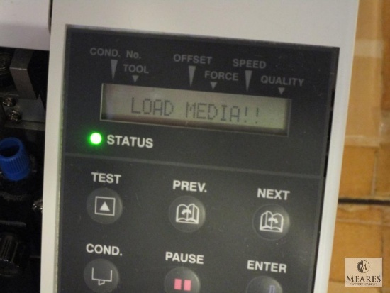 Like New Graphtec Craft Robo Pro Vinyl Cutter Machine Ce5000 40 Crp Industrial Machinery Equipment Business Liquidations Printing Graphic Arts Online Auctions Proxibid