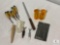 Craftsman Needle File Set, Miller Falls Carving Tool Set, and Swivel Blades for Leather Tooling