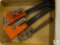 Three Heavy Duty Pipe Wrenches Including 18