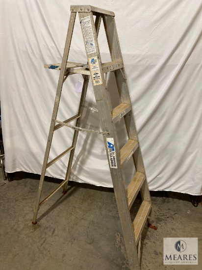 6' All American Aluminum Household Duty A-Frame Ladder