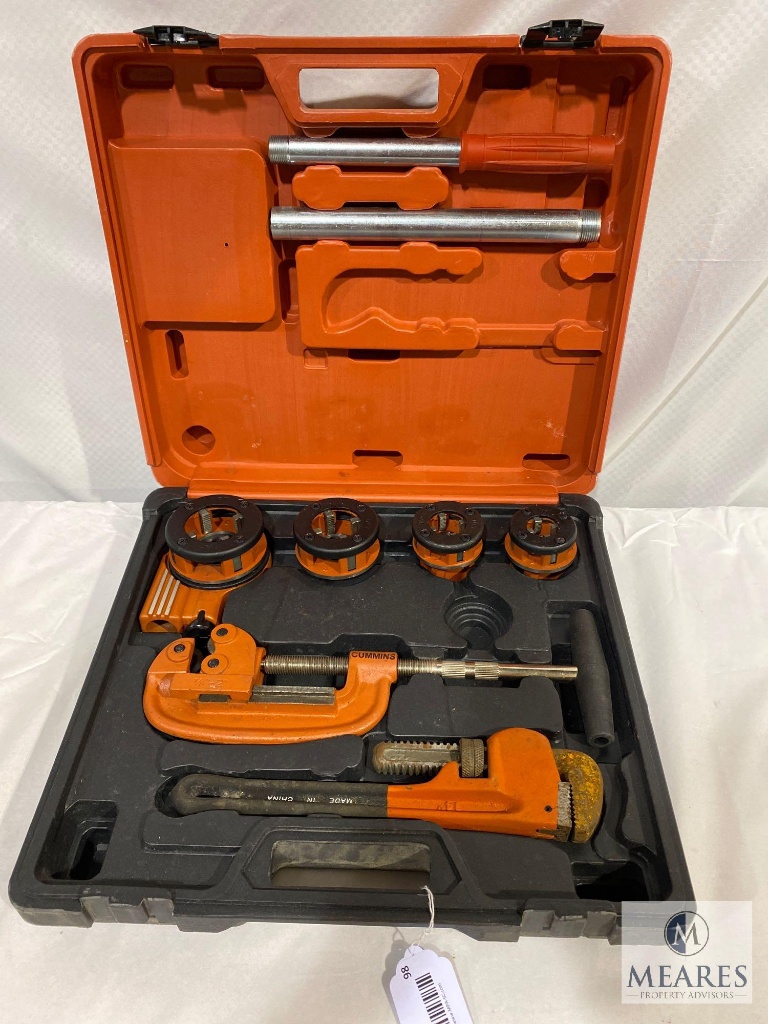 Cummins Pipe Threader Kit in Case 