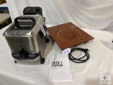 Emeril by T-Fal 1.8 LT Fryer and Cook's Companion Induction Burner