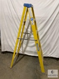 6' Werner Fiberglass Heavy Duty/Industrial A-Frame Ladder