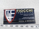 50 rounds fiocchi 38 special ammo 130 grain FMJ