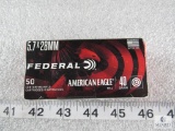 50 rounds Federal 5.7x28 ammo 40 grain FMJ