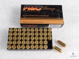 50 rounds PMC 380 acp ammo. 90 grain FMJ