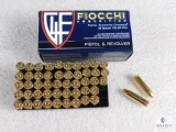 50 rounds Fiocchi 38 special ammo. 130 grain FMJ.