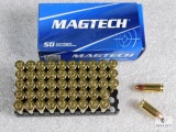 50 rounds Magtech 9mm ammo. 115 grain FMJ.