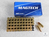 50 rounds Magtech 9mm ammo. 115 grain FMJ