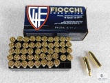 50 Rounds Fiocchi 38 Special Ammo 130 Grain FMJ