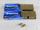 100 Rounds Magtech 9mm Ammo 124 Grain FMJ (Two 50 Round Boxes)